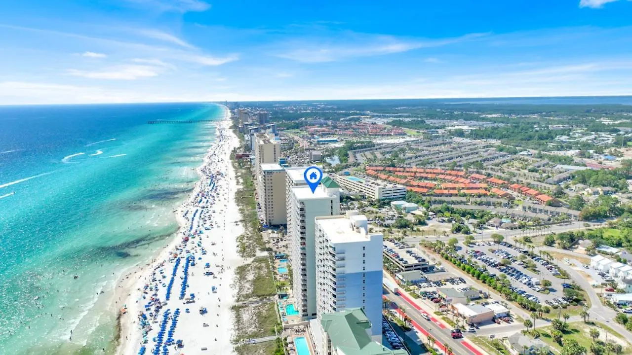Ocean Ritz 1203 - Condo With 2 Gulf-Front Master Bedrooms, Sleeps 12 بنما سيتي بيتش بيت للعطل